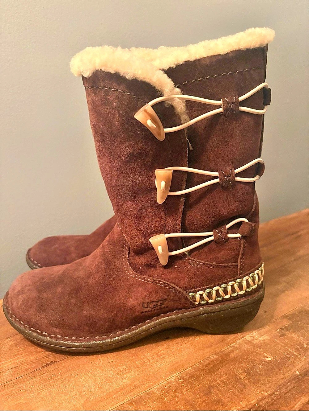 UGG Kona Brown Winter Boots US 7